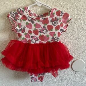 Disney Red and White Minnie Mouse Dress